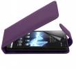 Flip Leather Case For Sony Xperia S Lt26i Purple